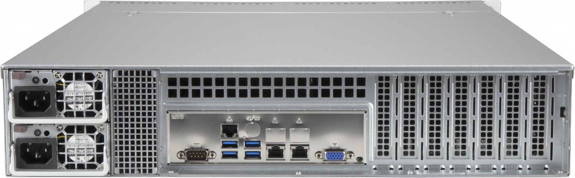 Supermicro CSE-825BTQC-R1K23LPB unité centrale Support Noir 1200 W