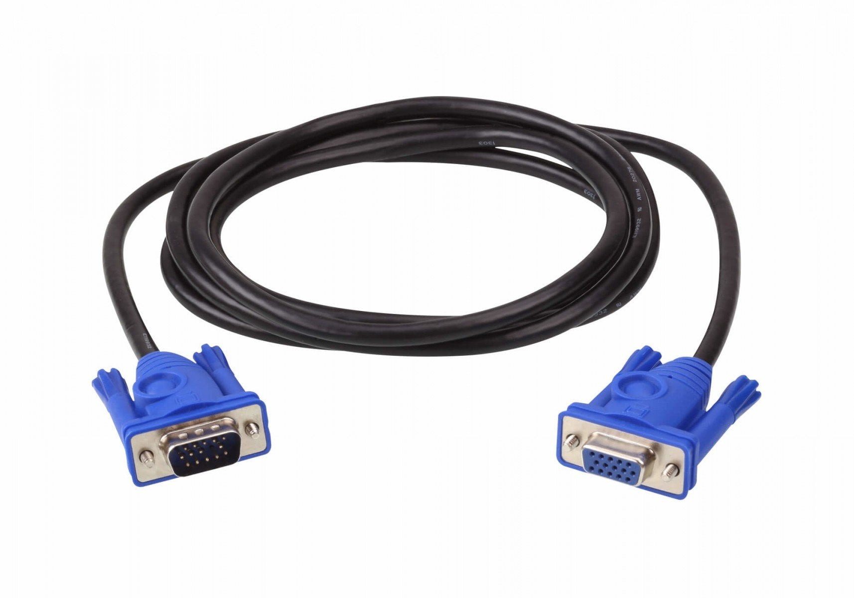 ATEN 2L-2403 câble VGA 3 m VGA (D-Sub) Bleu, Gris