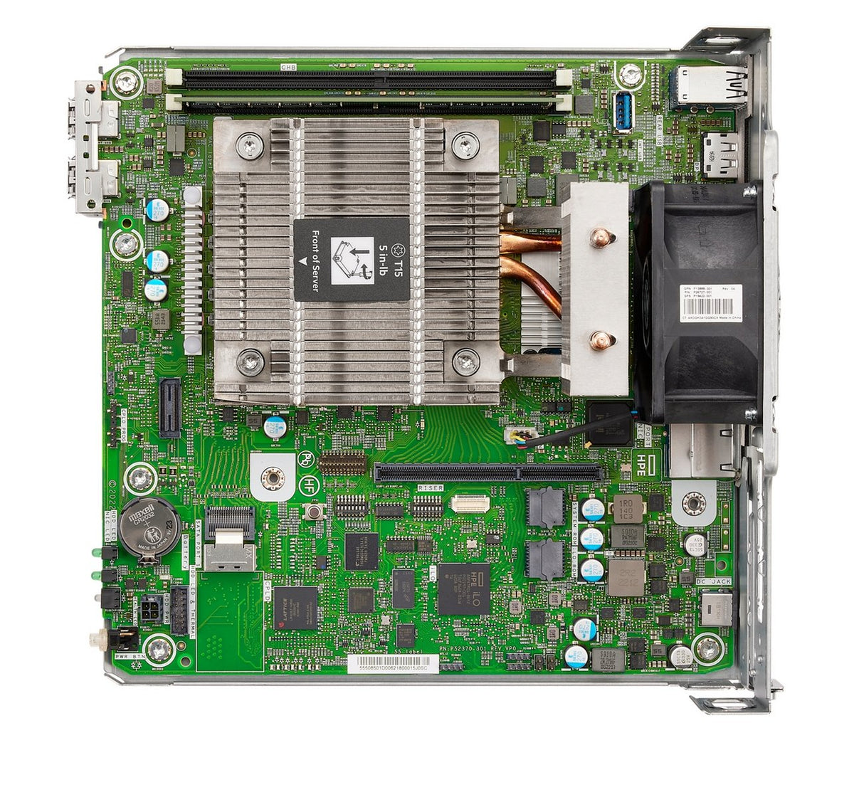 HPE ProLiant MicroServer Gen10+ v2 Intel Xeon E-2314 4-Core (2.80GHz 8MB) 16GB (1 x 16GB) 4 x Non-Hot Plug 3.5in Intel VROC RAID 180W