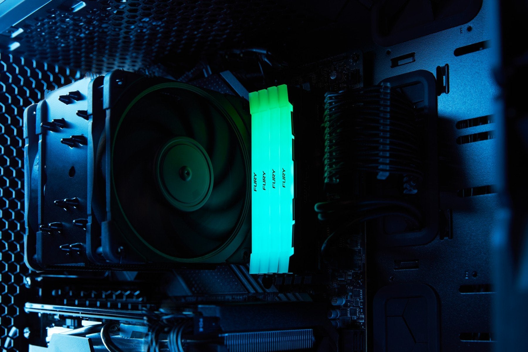 KINGSTON 16Go 3600MT/s DDR4 CL16 DIMM 1Gx8 FURY Renegade RGB
