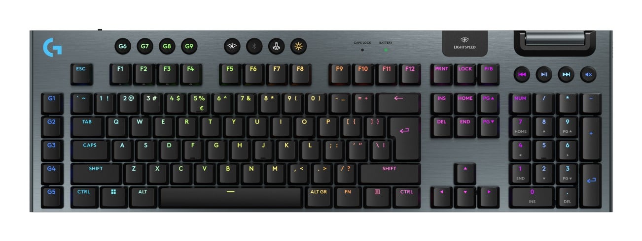 Clavier de jeu sans fil Logitech 920-012698 G915 X Lightspeed Noir