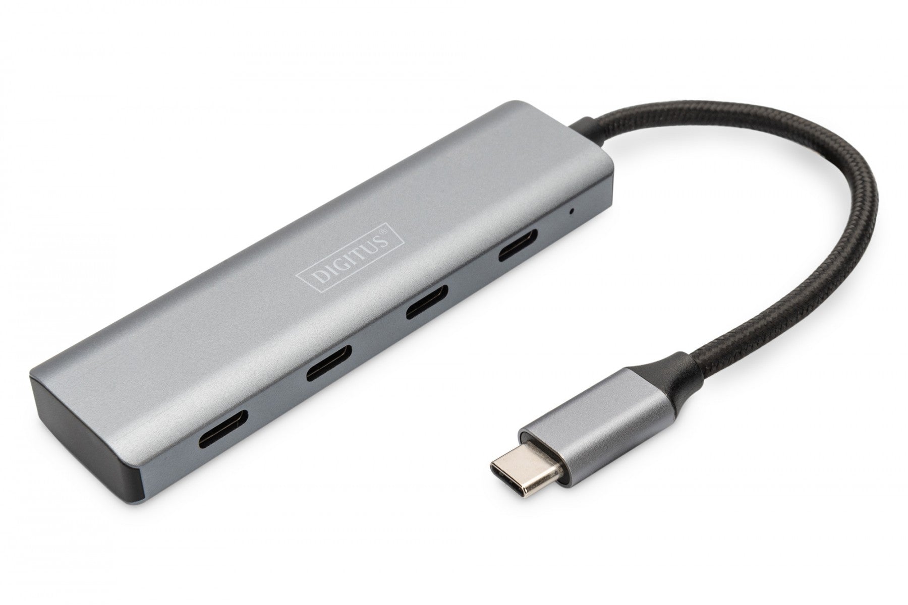 Digitus DA-70246 hub & concentrateur USB 3.2 Gen 1 (3.1 Gen 1) Type-C 5000 Mbit/s Gris