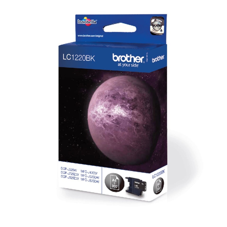 BROTHER LC-1220 cartouche d encre noir capacité standard 300 pages pack de 1