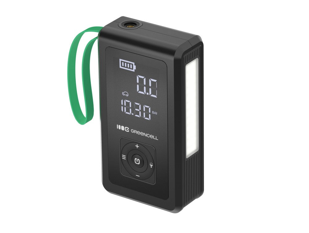 Green Cell CJSGC03 PowerBoost Air Démarreur Powerbank pour voiture avec compresseur 29.6Wh 1000A