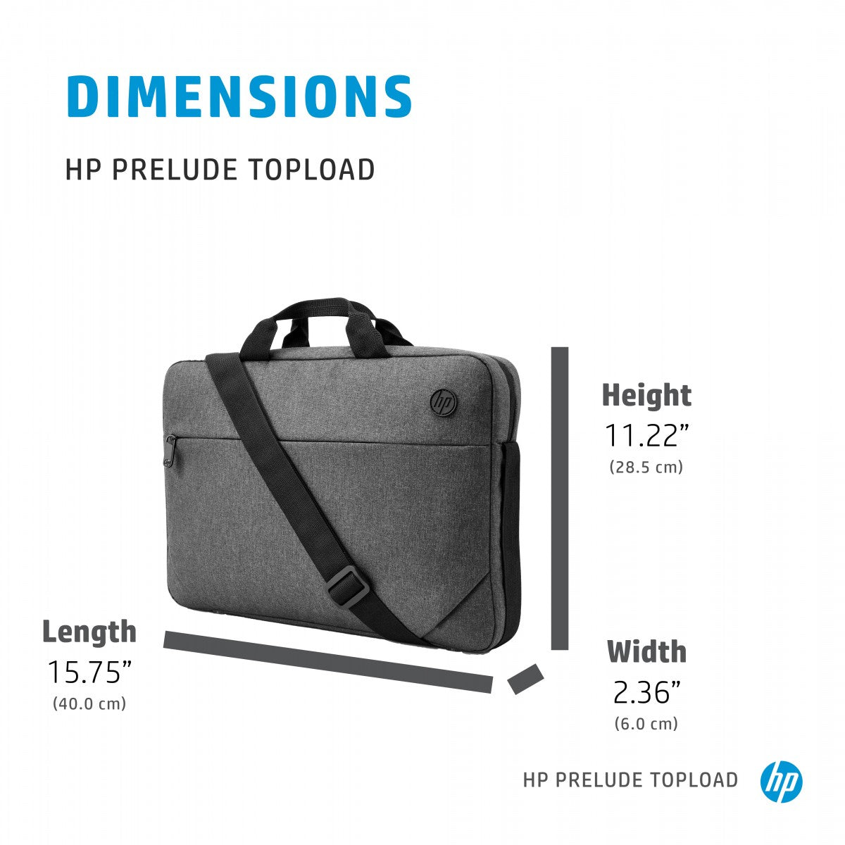 HP Prelude 15.6p Top Load bag