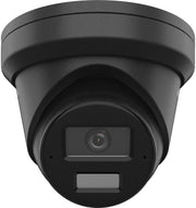 Hikvision DS-2CD2343G2-LI2U(2.8mm)(NOIR) Caméra réseau turret fixe 4 MP avec Acusense et éclairage hybride intelligent