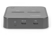 Digitus DA-71545 station d'accueil Avec fil USB 3.2 Gen 2 (3.1 Gen 2) Type-C Noir