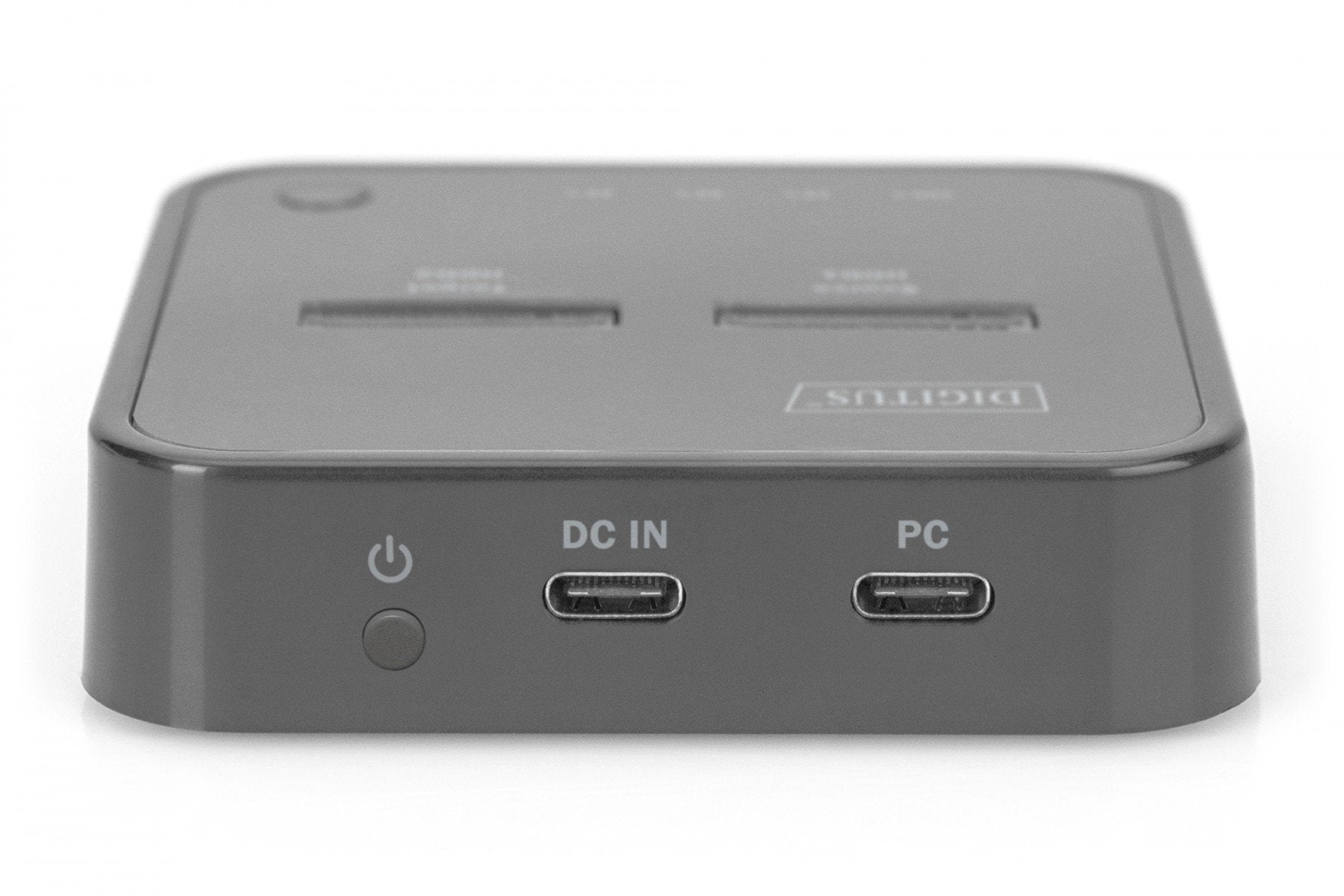 Digitus DA-71545 station d'accueil Avec fil USB 3.2 Gen 2 (3.1 Gen 2) Type-C Noir