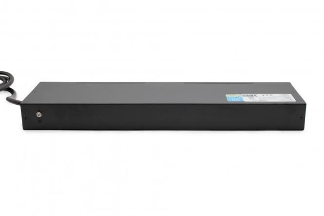 Barre d'alimentation SMART PDU 1U, prise de courant IEC320 C20 16A/250V, 8x prises C13, 16A