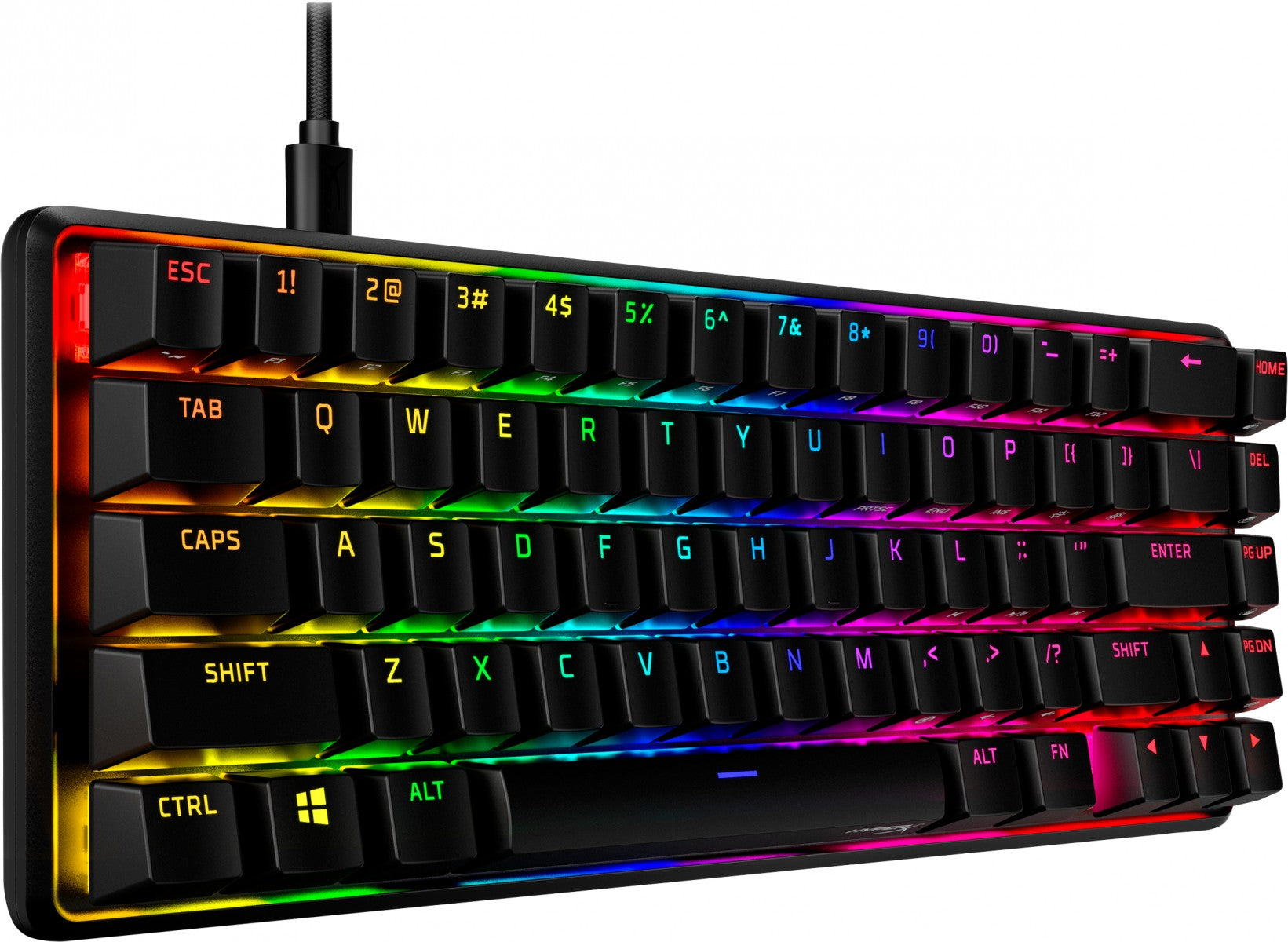 Clavier mécanique HyperX Alloy Origins 65 RGB - interrupteurs HX Red - QWERTY US INT