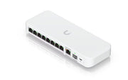 Flexible 8-port 2.5G switch with a 10G