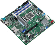 ASRock E3C252D4U, 1xSKT LGA1200, Intel E-2300, C252, 4xDIMM, SATA, 1xM.2, 2x1GbE, IPMI