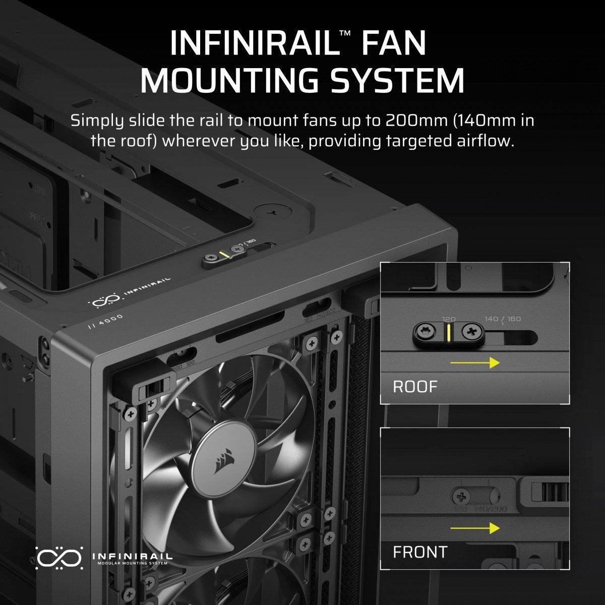 Corsair FRAME 4000D RS Midi Tower Noir