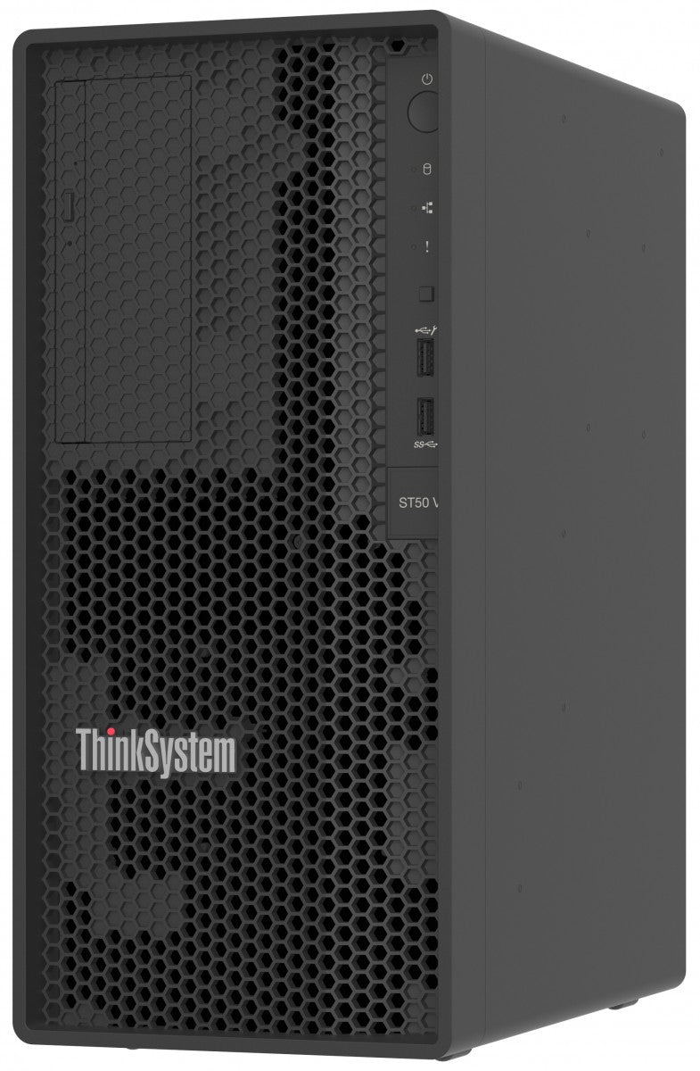 LENOVO ISG Thinksystem ST50 V3 1xIntel Xeon 6353P 8C 2.7GHz 65W 1x32Go 2Rx8 2x960Go SSD SW RD 1x500W