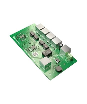 QuPoE Switch SCA6E PoE switch for: RUT240/950/955 and up to 4x CCTV 802.3af/at