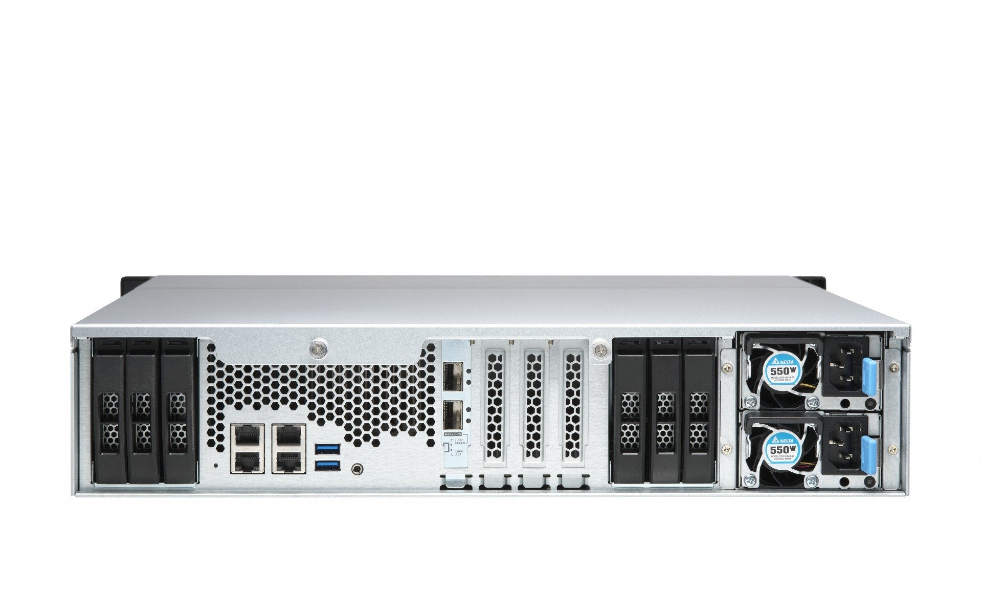 QNAP 18-Bay SATA 6Gbps 12 x 3.5"+6 x