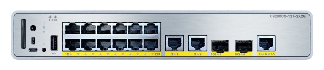 CISCO Catalyst 9000 Compact Switch 12-PORT DATA ONLY ESSENTIALS