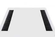 "Armoire réseau debout Unique 19"" 42U rack 800x800, porte avant en verre, gris, 800kg 2053x800x800 mm, couleur gris (RAL 7035)"
