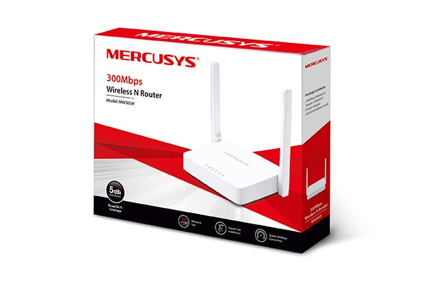 Mercusys MW305R routeur sans fil Fast Ethernet Monobande (2,4 GHz) Blanc