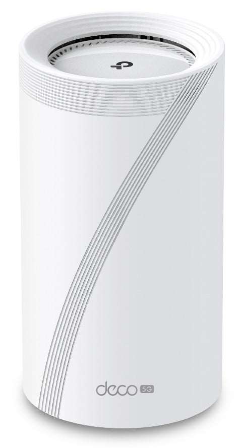 TP-Link DECO BE65-5G(1-PACK) systeme Wi-Fi maillé Tri-bande (2,4 GHz / 5 GHz / 6 GHz) Wi-Fi 7 (802.11be) Blanc 3 Externe