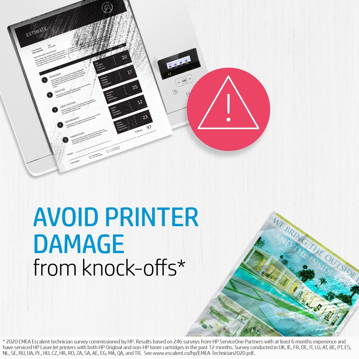 HP 304A pack de 2 toners LaserJet noir authentiques