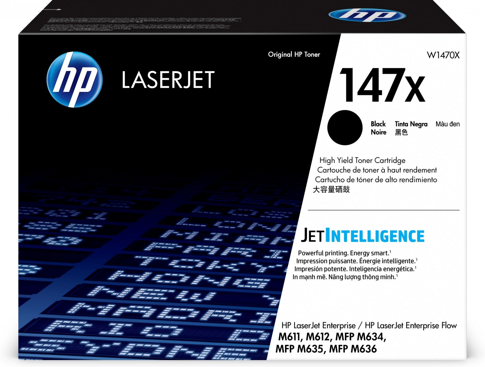 HP 147X Black LaserJet Toner Cartridge 25.200 pages
