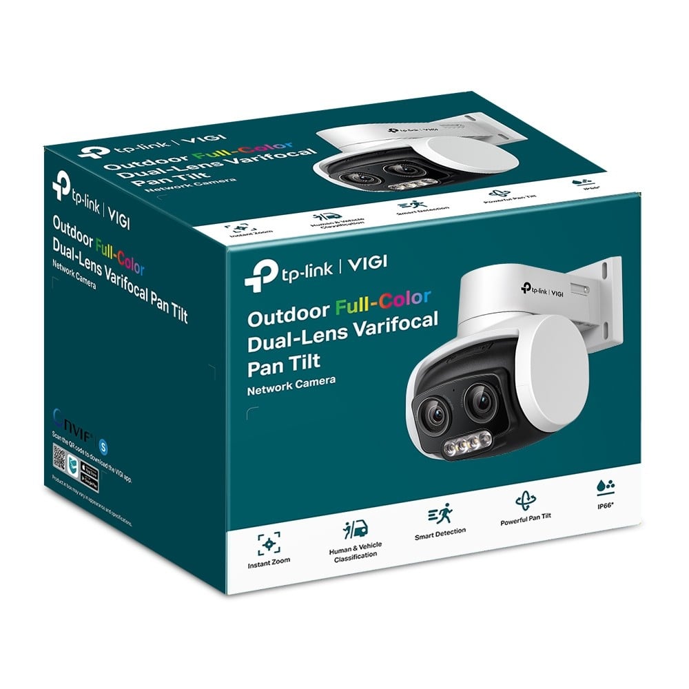TP-LINK VIGI C540V 4MP Dual-Lens Varied Focal Full-Color PT Camera 25fps/30fps 2560x1440