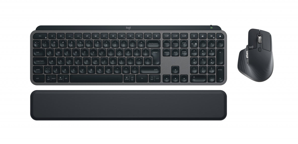 Logitech Master MX Keys S Combo clavier Souris incluse Bureau Bluetooth QWERTY US International Graphite
