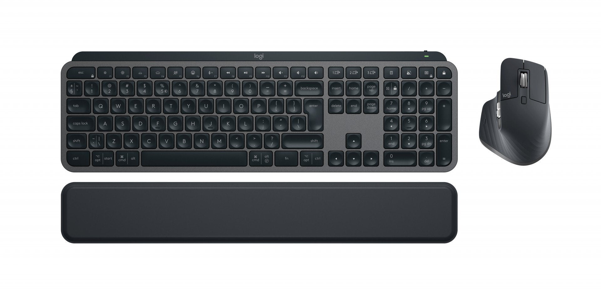 Logitech Master 920-011614 clavier Souris incluse Bureau Bluetooth QWERTY US International Graphite
