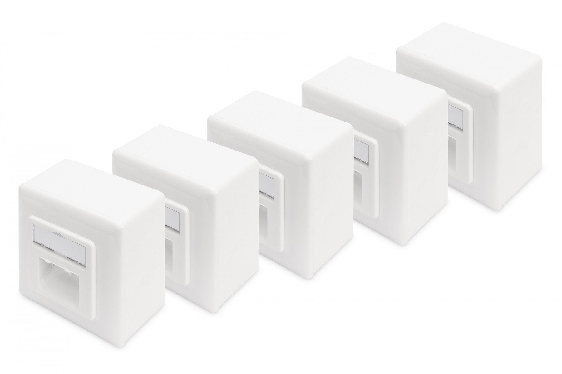Digitus DN-9006/B5-N prise de courant RJ-45 Blanc