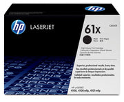 HP 61X High Yield Black Original LaserJet Toner Cartridge Cartouche de toner 1 piece(s) Noir