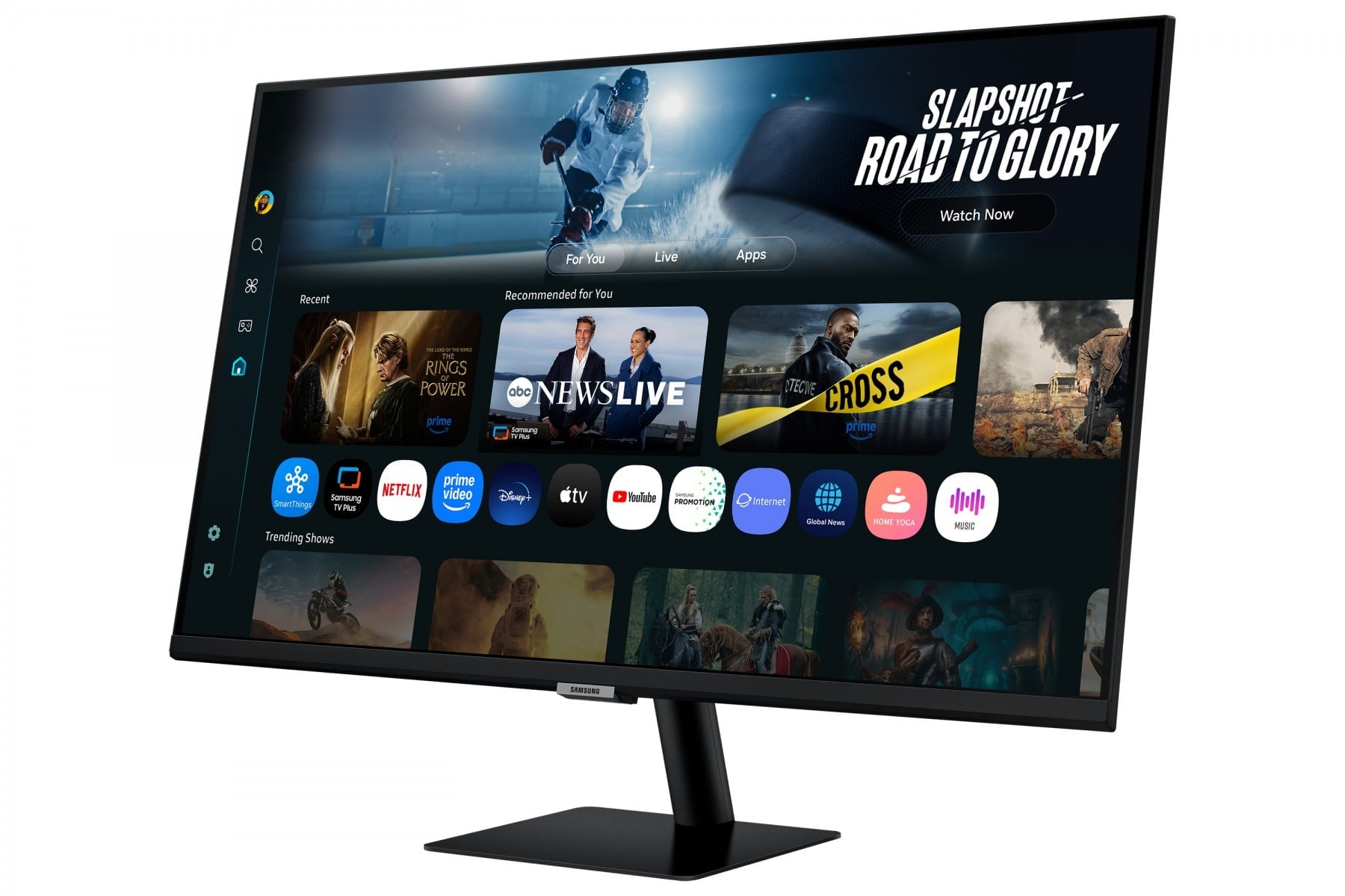 SAMSUNG LS32FM702 Nouveau Smart Moniteur M7 avec IA  M- UHD 4K- USB-C wifi intégré
