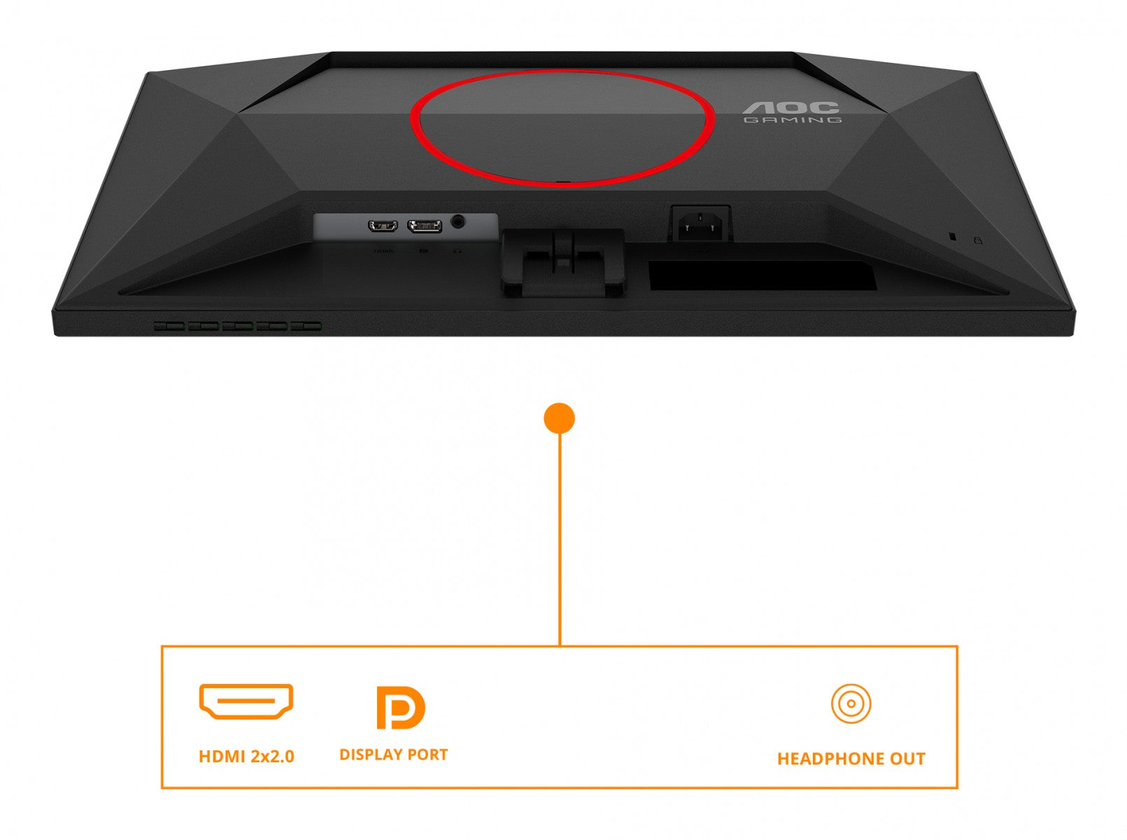 AOC 24G4HRE 23.8p FHD IPS 200Hz 0.5ms 300cd/m2 HDMI Speakers