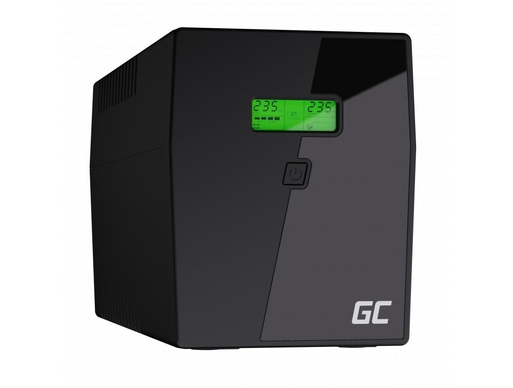 Green Cell UPS05 alimentation d'énergie non interruptible Interactivité de ligne 3 kVA 1200 W 5 sortie(s) CA
