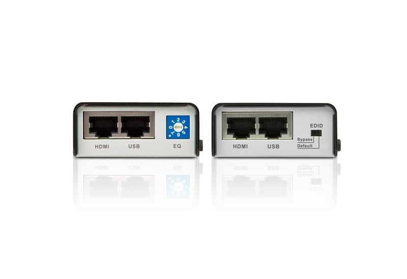 ATEN VE803-AT-G extension audio/video Émetteur et récepteur AV Noir