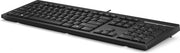 Clavier filaire HP 125 - récepteur USB - noir, BULK 12 pieces (266C9A6#ABB)
