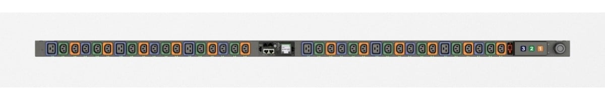 Vertiv Geist MGU5MGW1-36PNB3-3PS56B2A10-S-A unité de distribution d'énergie 36 sortie(s) CA 0U Noir
