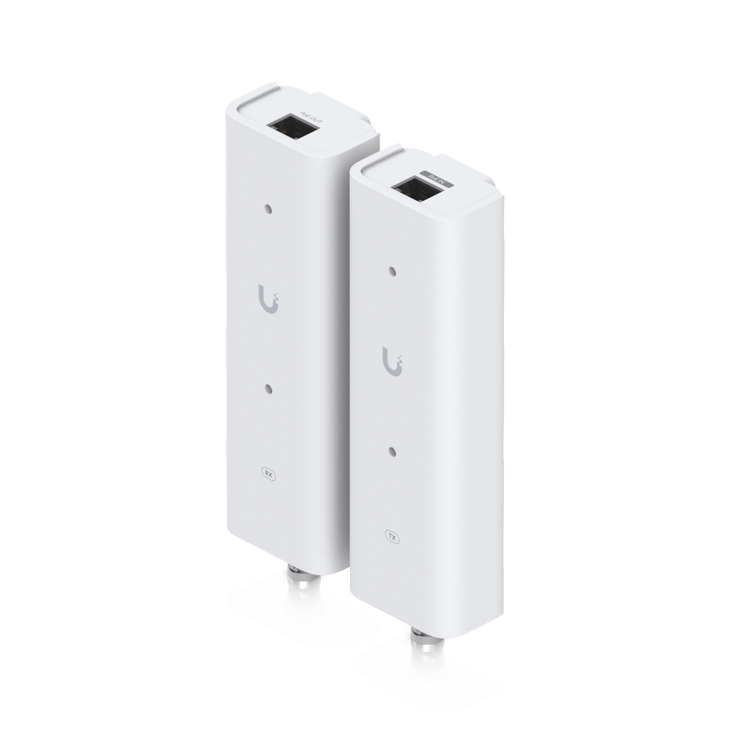 Ubiquiti UACC-Retrofit-PoE-2Wire Émetteur et récepteur réseau Blanc 10, 100 Mbit/s