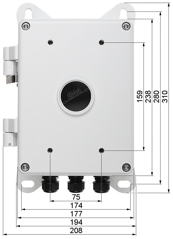 Hikvision DS-1602ZJ-BOX-POLE Vertical pole mount