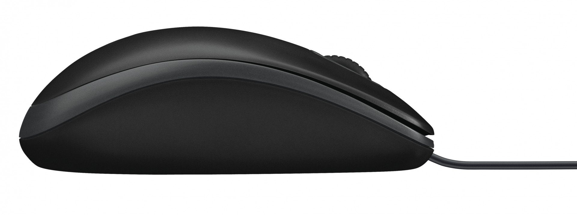 LOGITECH B100 Mouse right and left-handed optical 3 buttons wired USB black