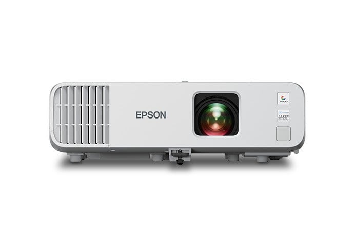 EPSON EB-L210W Projecteur laser, 4500Lm, WXG 1,41 – 2,26:1, 16:10, VGA (2x), HDMI x2 , RJ45, Wi-Fi, Miracast