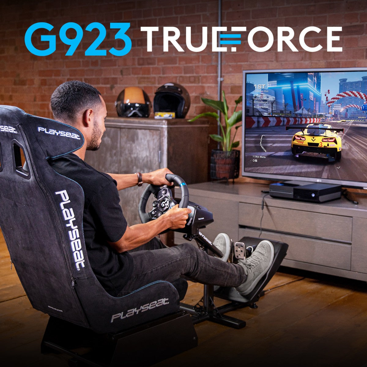LOGITECH G923 Racing Wheel and Pedals for Xbox One and PC - N/A - N/A - EMEA