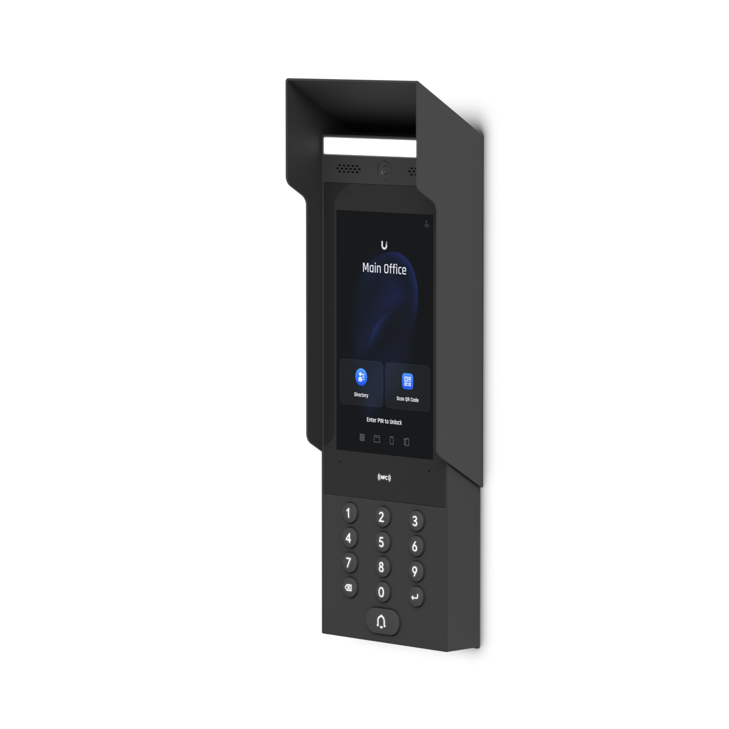 Ubiquiti UACC-Intercom-Sunshield Interphone avec protection solaire