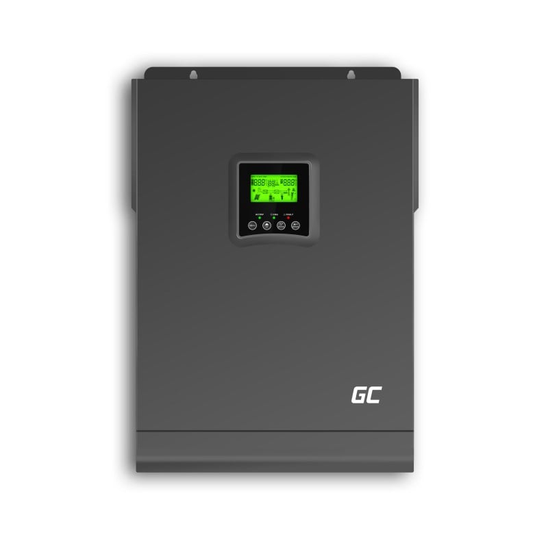 Green Cell Solar Inverter & MPPT Charger - 230VAC - 3000VA/3000W Pure Sine Wave