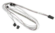 Supermicro CBL-0388L-01 câble interne MiniSAS vers 4x SATA 0,75/0,75/0,90/0,90m