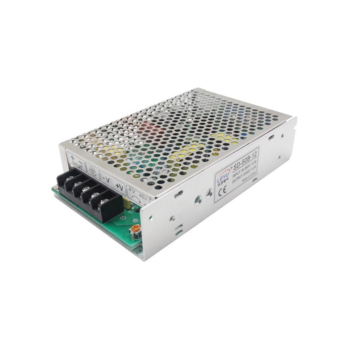 Extralink VOLTAGE CONVERTER DC/DC 48V-24V 50W SD-50C-24 adaptateur de puissance & onduleur Universel Métallique