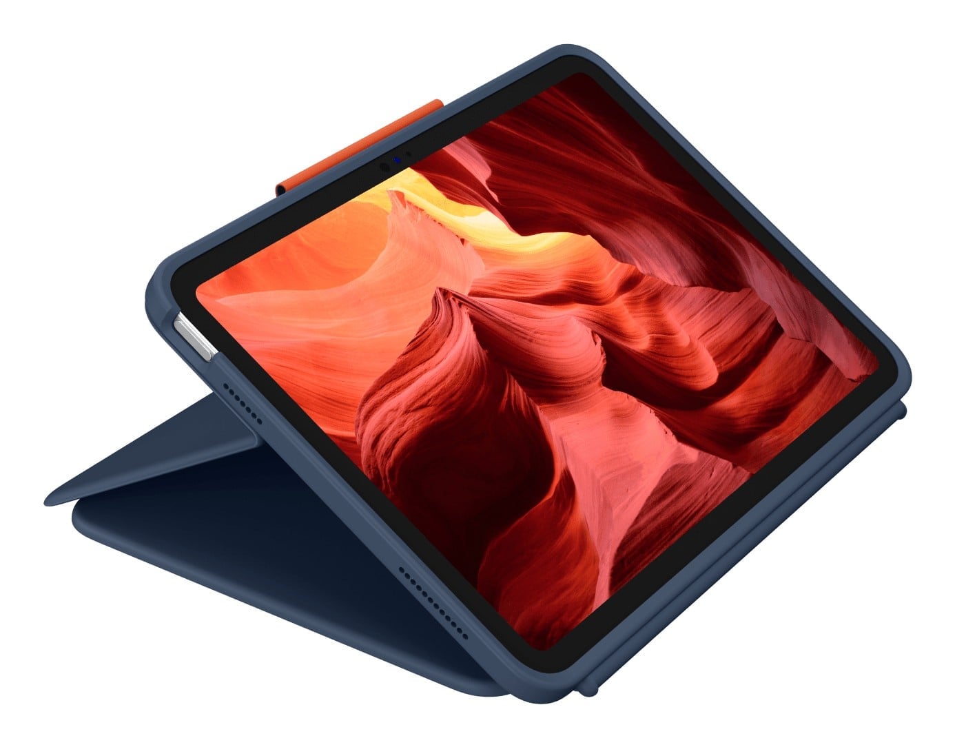 Logitech 920-011188 Rugged Combo 4 Touch Folio Clavier pour iPad Bleu Classique