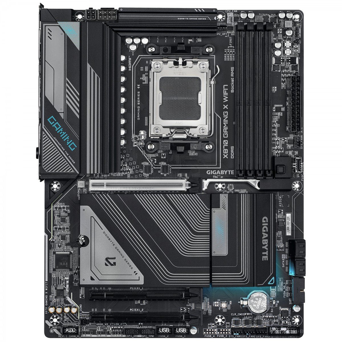 GIGABYTE X870 GAMING X WIFI7 carte mere AMD X870 Emplacement AM5 ATX