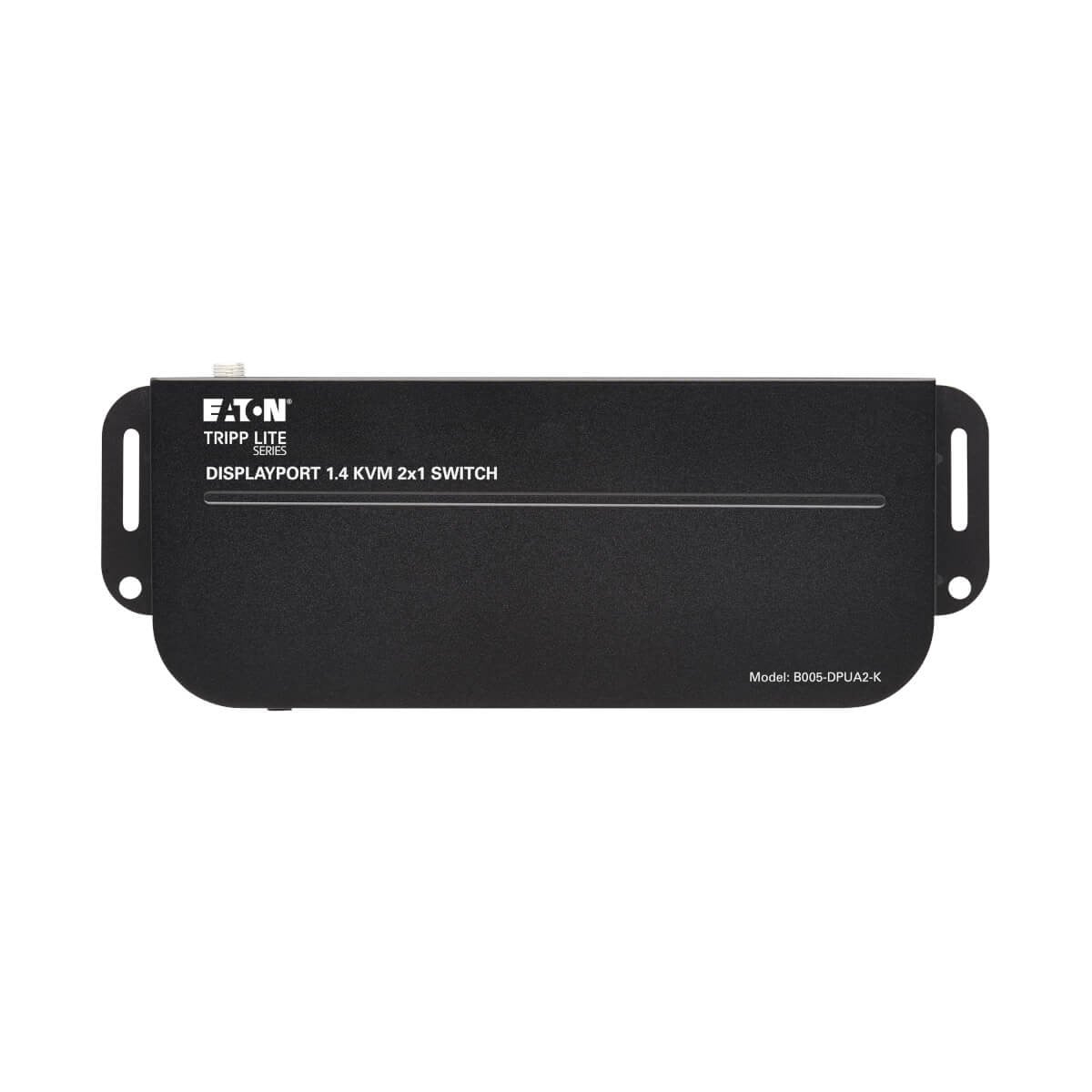 EATON TRIPPLITE DisplayPort USB KVM Switch 2-Port 4K 60Hz HDR DP 1.4 USB Cables KVM / audio / USB switch 2 x KVM / audio / USB