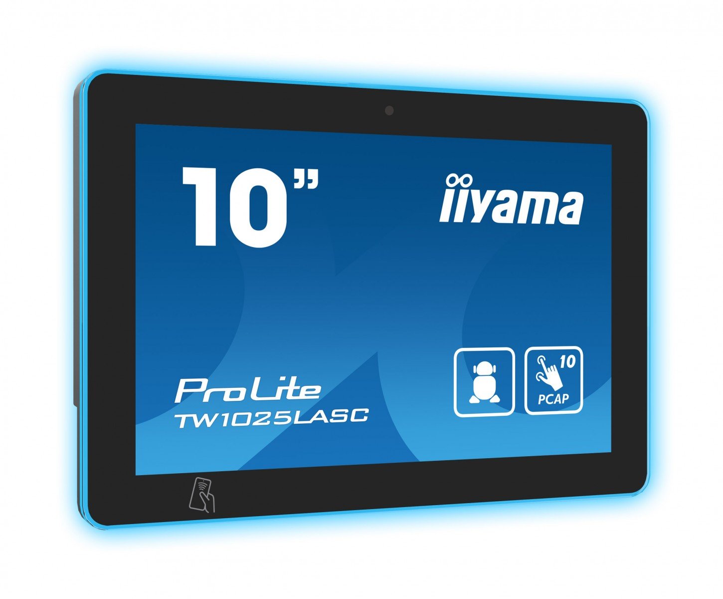 "iiyama TW1025LASC-B1PNR PC Panel LCD 10,1"" avec Android et PoE Écran Tactile Capacitif Projetté Sans Bord 10 Points 1280x1440"